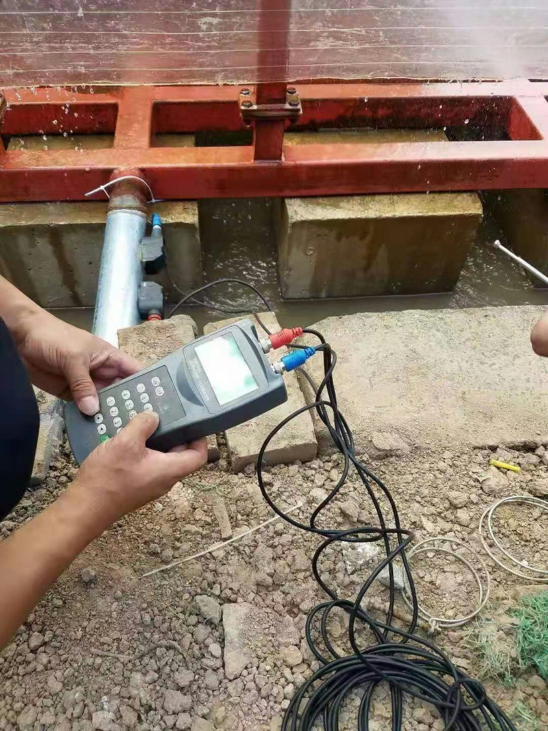 手持式超声波流量计现场 手持式超声波流量计现场